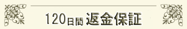 90日間返金保証
